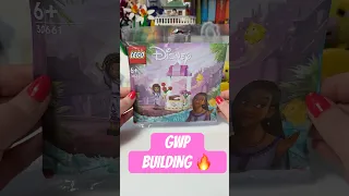 Building LEGO DISNEY WISH 30661💜🔥 #lego #unboxing