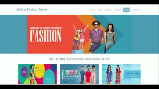 Online Fashion Store Python Django Project Tutorial