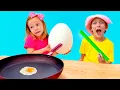Download Lagu Nastya and clever witch pretend to play with magic fish