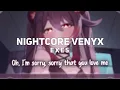 「Nightcore」 exes - Tate McRae ♡ (Lyrics)