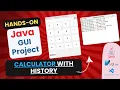Java GUI Project with Database - Calculator with History Swing UI