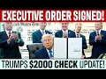President s Executive Order and 2000 Stimulus Check New Details and Timeline
