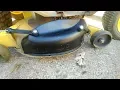 Installing a John Deere Mulching cover