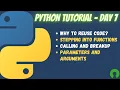 Python Programming Tutorial Day 7 - Open Source Special Lab BITSATHY