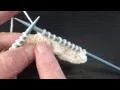 How to Knit an SSSK Double Decrease Continental Style