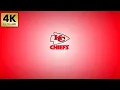 Kansas City Chiefs NFL Animated Logo Team Intro - 4K Background
