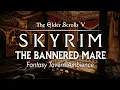 The Bannered Mare Fantasy Tavern Ambience Calming Skyrim Music Scenery to Study Relax Sleep