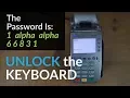 Verifone VX520 Keyboard Locked How To Unlock The Keyboard