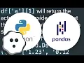 Type Conversion in python AttributeError str object has no attribute astype