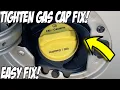 How To Fix Tighten Gas Cap Message Tahoe Silverado Yukon Denali 07-14
