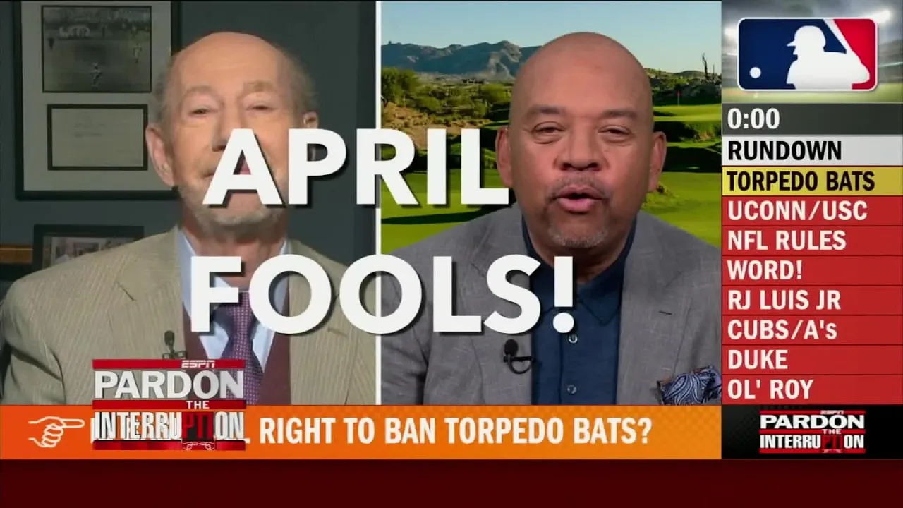 Pardon The Interruption's favorite FAKE STORIES for April Fools' Day 😂