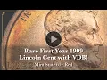 Rare First Year 1909 Lincoln Cent with VDB