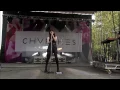 Chvrches perform "Clearest Blue" - Pitchfork Music Festival 2015