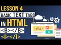 Basic Tags in HTML Practical Implementation - Html Tutorial for Beginners Lesson