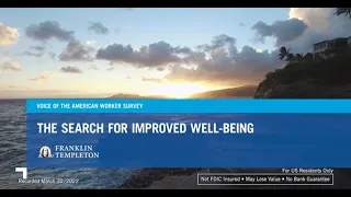 The Search For Improved Well Being 