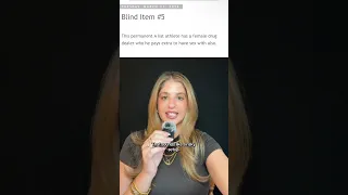 Daily Blind Items March 31