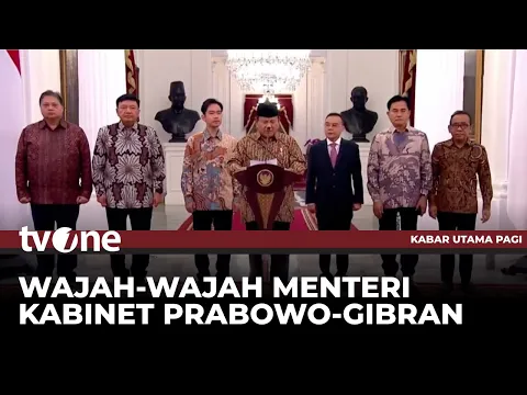 Daftar Nama-nama Menteri & Pejabat Setingkat Menteri