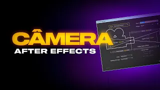 Efeito simples de CÂMERA 3D no after effects