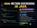 Java - 30 Method Overriding program Explained in Malayalam JAVA