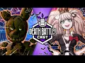 Springtrap vs Junko FNAF vs Danganronpa DEATH BATTLE Cast