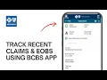 How to Track Recent Claims EOBs using BCBS App