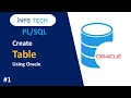 How to create table in oracle oracle 21c database