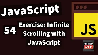 Implement Infinite Scroll in JavaScript Exercise -