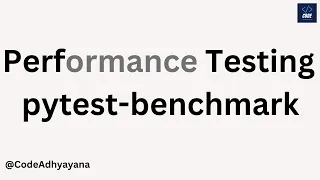 python code performance test - pytest benchmark