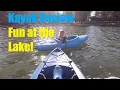 Walmart Kayak Review and having Fun with Katelyn at the Lake