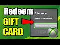 How to Redeem your Gift Card on Xbox One Console Best Method