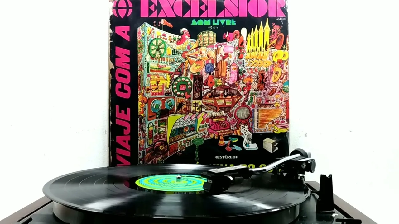 EXCELSIOR com locutor A Máquina do Som  - Looky Looky, Giorgio (Vinil 1969)