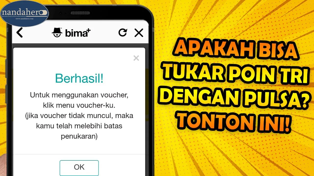 Cara Konter Membuat Voucher Paket Internet Tri