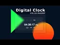 JavaScript Clock Digital Clock Using HTML CSS and JavaScript