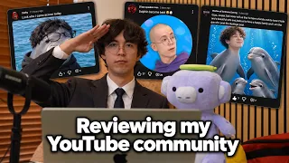 Reviewing my YouTube Community 🫡