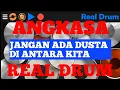 Lagu Angkasa Jangan Ada Dusta Di Antara Kita || REAL DRUM COVER