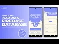 Retrieve Data from Firebase Realtime Database in Android Studio Admin-Client Module CRUD 2