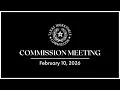 TWC Commission Meeting 2-10-2026