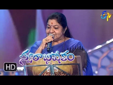 Download MP3 Swapnavenuvedo  Song | SP Balu, Chitra Performance | Swarabhishekam | 15th April 2018 | ETV Telugu