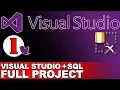 Create DB - Visual Studio full project connected with SQL Data Base