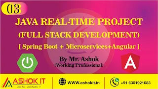 Java Real-Time Project Session - 03 Ashok IT