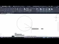 Copy an object along a circle ARRAYPOLAR AutoCAD Tips in 60 Seconds