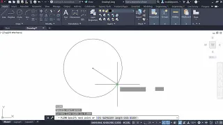 Copy an object along a circle ARRAYPOLAR AutoCAD Tips in 60 Seconds
