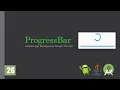 Android Bangla Tutorial 26 ProgressBar Java Android App development masterclass