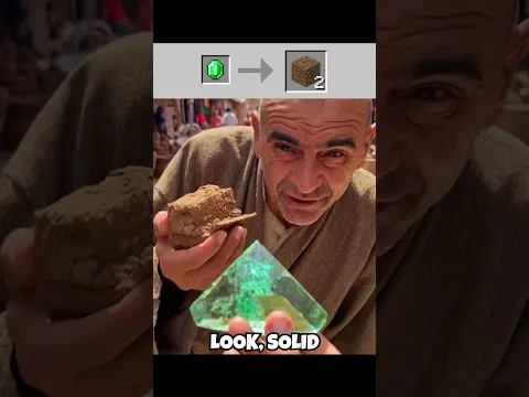 Real life minecraft...