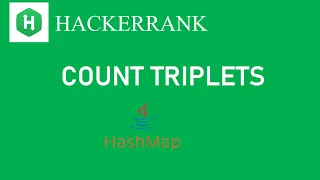 HACKERRANK COUNT TRIPLETS CODING INTERVIEW PROBLEM
