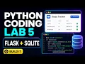 Python Coding Lab 5 Build a Flask Study Tracker with SQLite