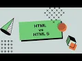 Web Development HTML vs HTML5 Top 5 Difference between HTML and HTML5 HTML Tutorial