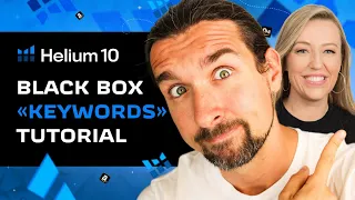 Helium 10 Black Box - How to Use Keywords Section to Find Profitable Products To Sell on Amazon