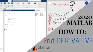 How to Differentiate a Function Multiple Times in MATLAB 2020