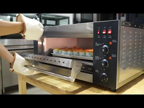 Download MP3 1 deck 1 tray oven, perfect for small bakery!